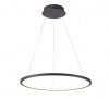 Nowoczesna Lampa Wisząca LED Czarny Okrąg VINOLA PND-56135B-100RPC-BK-3KS4K-TRDIMM ITALUX