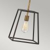 Lampa wisząca Fulton 1 źródło światła industrialna minimalistyczna odsłonięta żarówka HK-FULTON-P HINKLEY 