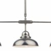 Lampa Wisząca Vintage Klosze Chrom DYNAMO DYN0361 DAR LIGHTING