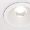 Lampa wbudowana wpuszczana w sufit LED aluminiowa biała okrągła Zoom MAYTONI DL034-L12W4K-W