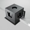 Czarna Oprawa Wpuszczana Downlight Metal Modern Maytoni DL093-01-10W3K-B