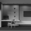 Ścieżka świetlna lampa szynowa LED nowoczesna aluminium biała Basis MAYTONI TR104-1-24W3K-W-DE