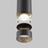  Lampa wisząca minimalistyczna LED aluminium czarna nad stół do jadalni do salonu Focus LED Maytoni P072PL-L12B4K-1