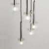 Lampa wisząca szklane kule srebrna Daisy 5 Sigma 40753