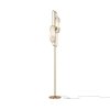 ZŁOTA Lampa Podłogowa w Stylu Art Deco MARMO MOD099FL-02G MAYTONI Lampa Stojąca Glamour