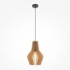 Lampa wisząca designerska rustykalna brązowa nad stół do jadalni do salonu ozdobna regulacja wysokości Roots MAYTONI MOD191PL-01W1