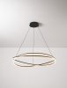 Nowoczesna Lampa Wisząca Czarna LED ILAVE LE44323 LUCES EXCLUSIVAS