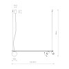 Nowoczesna lampa wisząca FOURTY umbra grey III 11471 Nowodvorski Lighting
