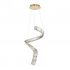 Lampa Wisząca Szklana Złota Glamour KRONE P097PL-L48BS3K MAYTONI
