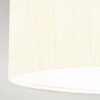 Lampa wisząca 46 cm Pearce 3 źródła światła polerowany chrom jedwabny abażur minimalistyczna DL-PEARCE18-3LT-IV-PC ELSTEAD LIGHTING