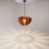  Lampa wisząca designerska nowoczesna aluminium czarna brąz nad stół do jadalni do salonu ozdobna Cambio MAYTONI MOD398PL-01BR 