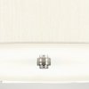 Lampa wisząca 86 cm Pearce 7 źródeł światła polerowany chrom jedwabny abażur minimalistyczna DL-PEARCE34-7LT-IV-PC ELSTEAD LIGHTING
