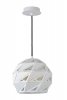 Nowoczesna Lampa Wisząca Biała Kopuła MALUNGA 21415/25/31 LUCIDE