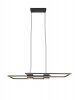 Czarna Nowoczesna Dekoracyjna Lampa Wisząca LED ALBANY 347710432 TRIO