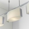 Nowoczesna Lampa Wisząca Chrom Białe Klosze CLEF CLEF-BAR-3CH ENDON