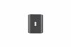 Minimalistyczny Antracytowy Kinkiet Ogrodowy LED SANTERNO 246660342 TRIO