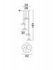 Lampa wisząca GUANAY LE44743 Luces Exlusivas