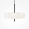 Lampa wisząca klasyczna minimalistyczna owalna metal biała do salonu sypialni BERGAMO MAYTONI MOD613PL-05W1