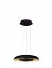 Dekoracyjna czarno złota lampa wisząca LED CAPINOTA LE44797 Luces Exclusivas