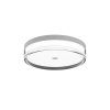 Nowoczesny Plafon Sufitowy okrągły LED Biały Molino Italux PLF-64536-S-WH