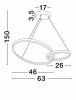 Lampa wisząca CHULUMANI LE44820 Luces Exlusivas