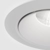 Lampa wpuszczana w sufit minimalistyczna aluminium biały okrągła LED Yin MAYTONI DL031-L12W3K-D-W