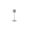 Lampka Stołowa Przenośna Akumulatorowa Szara LED FERNANDEZ R54096177 RL