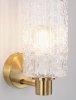 Nowoczesny Kinkiet Ścienny Glamour Szklany Klosz OROYA LE44339 LUCES EXCLUSIVAS