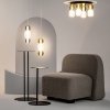 Szklana Designerska Lampa Wisząca LED Nowoczesna DROP MOD273PL-L16G3K MAYTONI