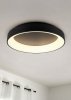 Plafoniera okrągła czarna led 48W GIRONA 60 TRIO 671290132 pilot w zestawie