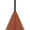 Lampa wisząca stożkowa ZENITH XS teracotta 11456 Nowodvorski Lighting