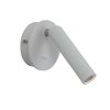 Biały kinkiet reflektor z wyłącznikiem regulowany LED 2,5W Carda Italux WL-64834-1-WH