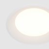 Lampa wbudowana wpuszczana w sufit LED okragła aluminiowa biała Okno MAYTONI DL055-24W3K-W