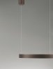 Nowoczesna Lampa Wisząca Brązowy Pierścień BARI LE44318 LUCES EXCLUSIVAS