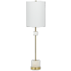 Minimalistyczna Lampka Stołowa Glamour BARI T01040BR-WH COSMO LIGHT