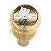 Lampa szklana plafon kula ryflowana szary lister kinkiet duża glamour złoty PALOMA 8518 Argon