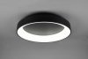 Plafoniera okrągła czarna led 48W GIRONA 60 TRIO 671290132 pilot w zestawie