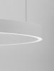 Nowoczesna Lampa Wisząca Biały Pierścień BARI LE43256 LUCES EXCLUSIVAS