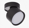 Lampa sufitowa natynkowa tuba regulowana spot sufitowy aluminium czarny KENDAL LP-6331/1SM BK movable Light Prestige