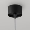 Lampa wisząca minimalistyczna LED aluminium czarna nad stół do jadalni do salonu Focus LED Maytoni P072PL-L12B3K-1