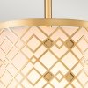 Designerska lampa wisząca Ziggy Elstead Lighting ZIGGY-1P-S-LG Lakierowane złoto