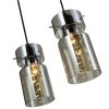 Nowoczesna elegancka szklana lampa wisząca dekoracyjna nad stół NIVIO LP-2811/2L AM Light Prestige