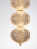 Lampa Wisząca w Stylu Art Deco Złota Luces Exclusivas TIPUANI LE44624