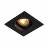 Czarna oprawka sufitowa Zuma Line 92704-N CHUCK SPOT