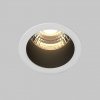 Biała Nowoczesna Oprawka Wpuszczana Downlight Minor Maytoni DL089-9W3K-BW LED 9W