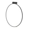 Nowoczesna Czarna Lampa Ścienno Sufitowa LED Okrąg CIRCOLO 10815 Nowodvorski Lighting