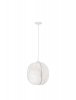 Elegancka lampa wisząca z jedwabistym kloszem MAPIRI LE44747 Luces Exlusivas