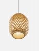 Lampa wisząca z ratanu pleciona naturalna POMALCA LE44860 Luces Exlusivas