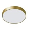 ZŁOTY PLAFON SUFITOWY OKRĄGŁY NOWOCZESNY ITALUX ORBITAL 5361-830RC-GD-3