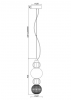   LAMPA WISZĄCA COLLAR  MAYTONI P069PL-L17CH3K   